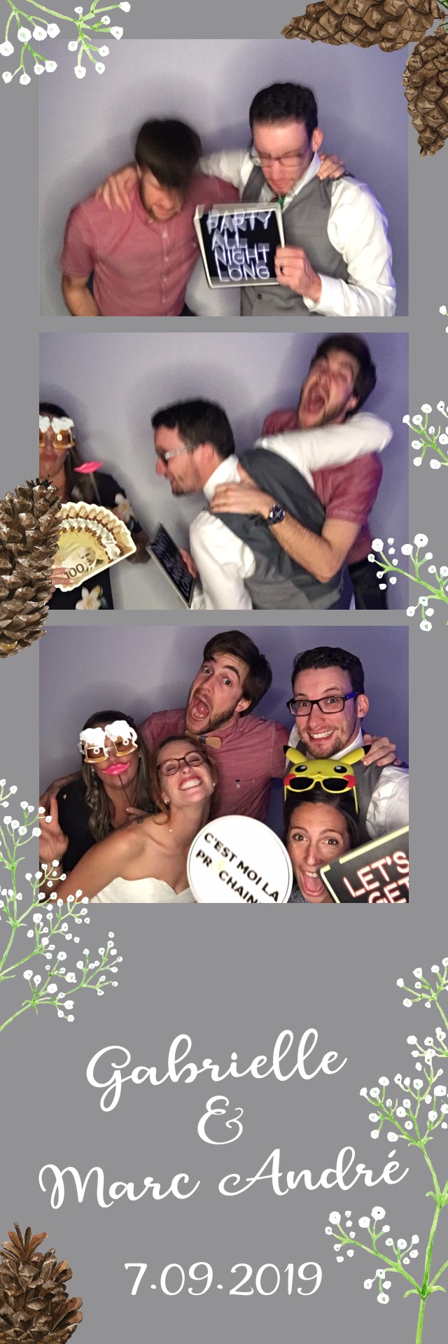 Mariage de Gabrielle et Marc-André | View more photos from the event at album.pbooth.red/u/Photobooth-RED/Mariage-de-Gabrielle-et-Marc-André